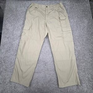 5.11 Tactical Pants Mens 36x30 Khaki Tan‎ Taclite Pro Ripstop Cargo Gorpcore EDC